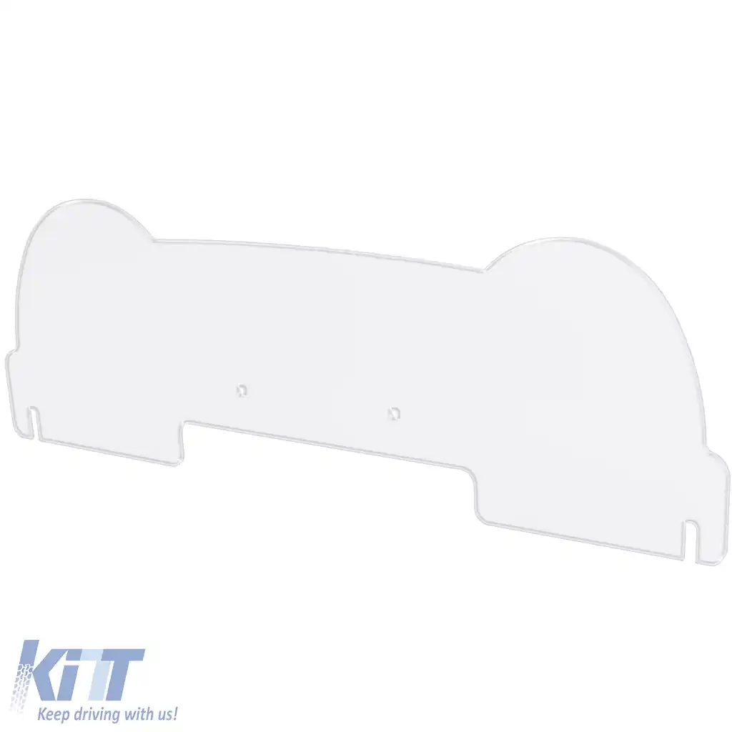 Deflector de vânt premium windschott din sticlă acrilică clară, potrivit pentru Mercedes SLK R170 96-04-image-6199437