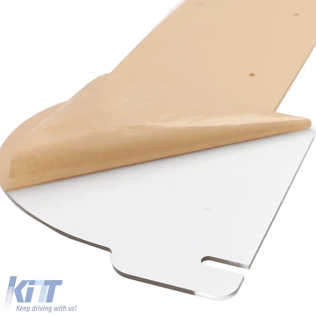 Deflector de vânt premium windschott din sticlă acrilică clară, potrivit pentru Mercedes SLK R170 96-04-image-6199441