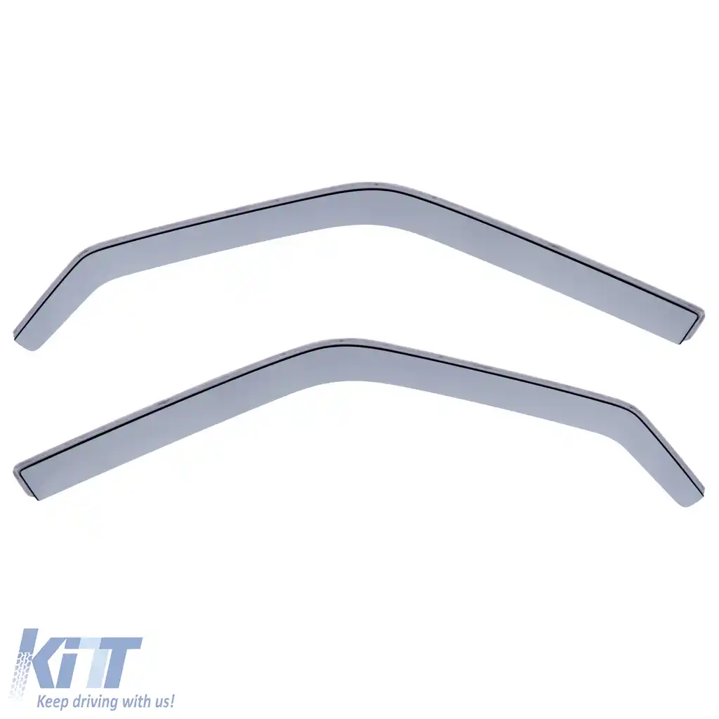 Deflector de vânt protecție împotriva ploii negru, potrivit pentru Mercedes E-Class W124 S124 85-95-image-6193390