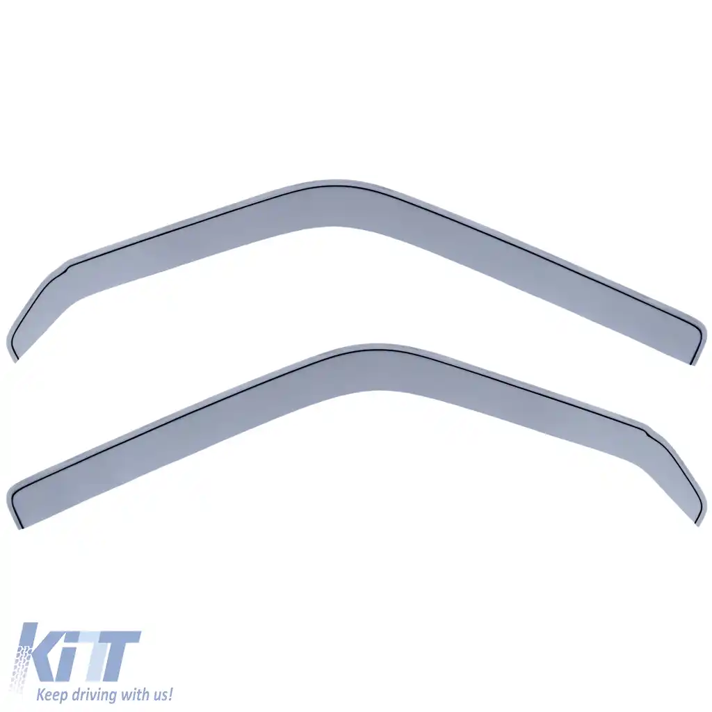 Deflector de vânt, protecție împotriva ploii, protecție împotriva vântului, transparent, potrivit pentru VW T4 Bus Transporter 90-03-image-6194140