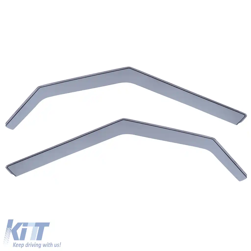 Deflector de vânt, protecție împotriva ploii, protecție împotriva vântului, negru fum pentru Skoda Yeti 5L din 09-image-6201496