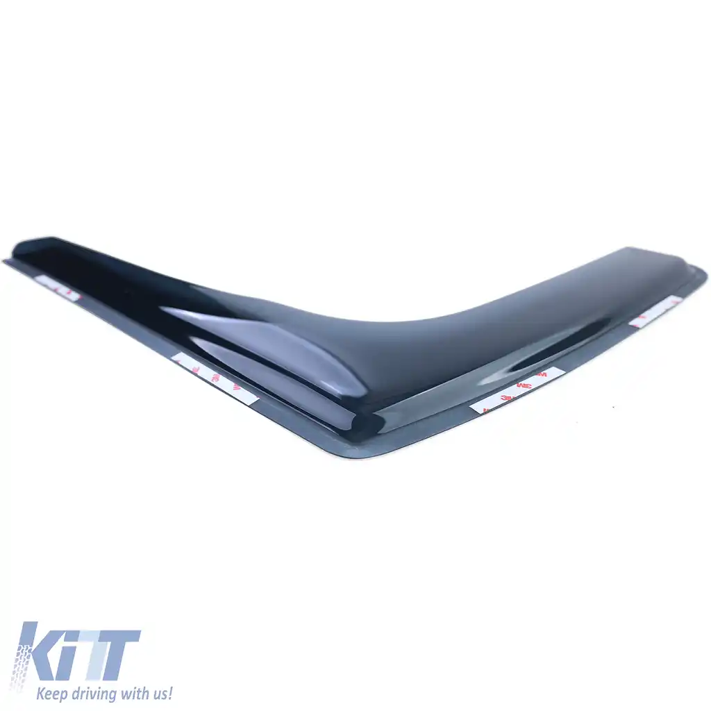 Deflector de vânt, protecție împotriva ploii, protecție împotriva vântului fumurie, potrivit pentru Ford Tourneo Transit Custom 12-23-image-6202967