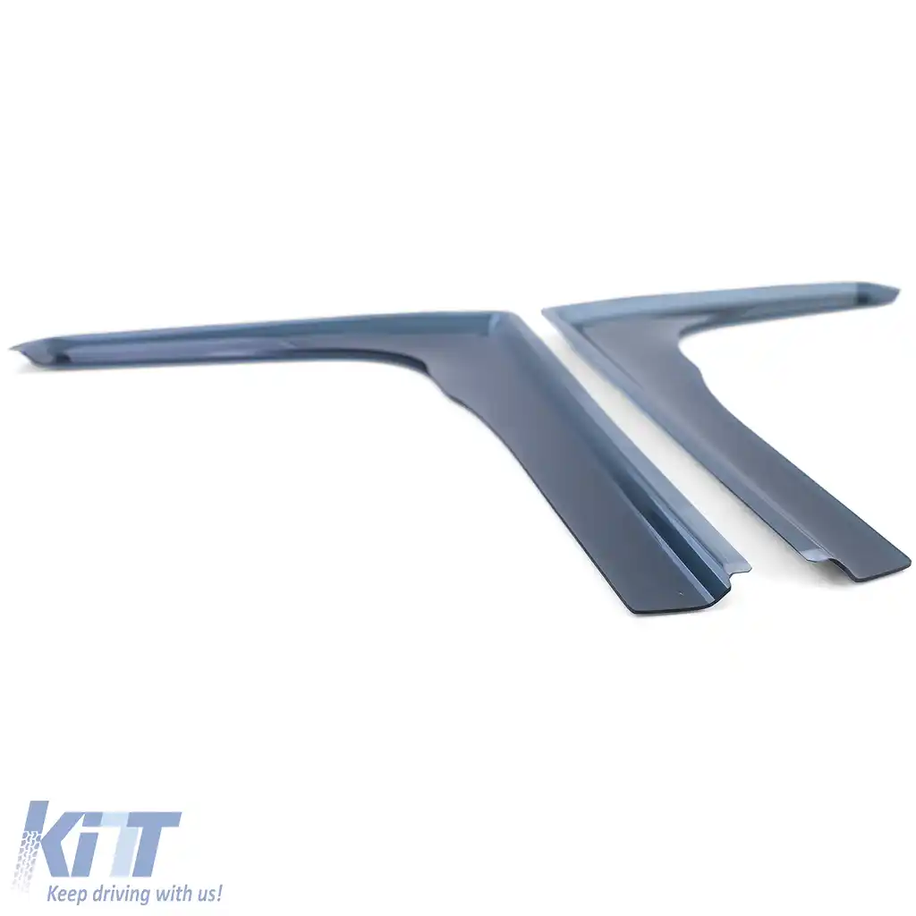 Deflector de vânt, protecție împotriva ploii, protecție împotriva vântului fumurie, potrivit pentru Ford Tourneo Transit Custom 12-23-image-6202969