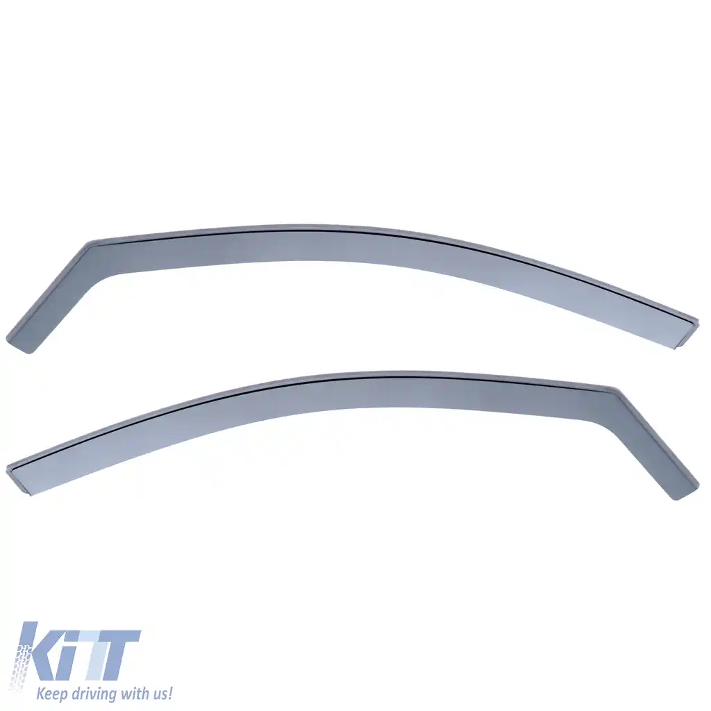 Deflector de vânt, protecție împotriva ploii, protecție împotriva vântului, fum negru, potrivit pentru VW Golf 7 12-19 5 uși-image-6204053