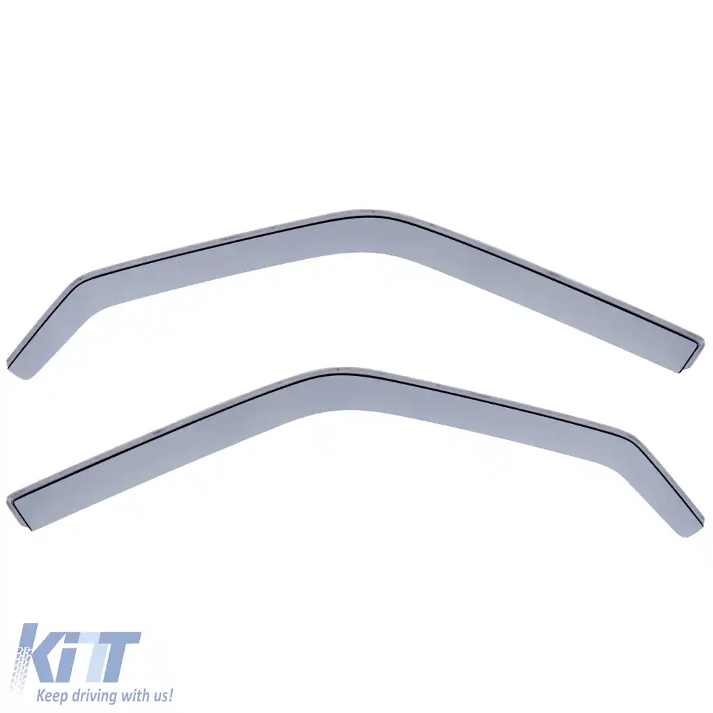 Deflector de vânt, protecție împotriva ploii, protecție împotriva vântului, fum negru, potrivit pentru Mercedes GLC Coupe C253-image-6205464