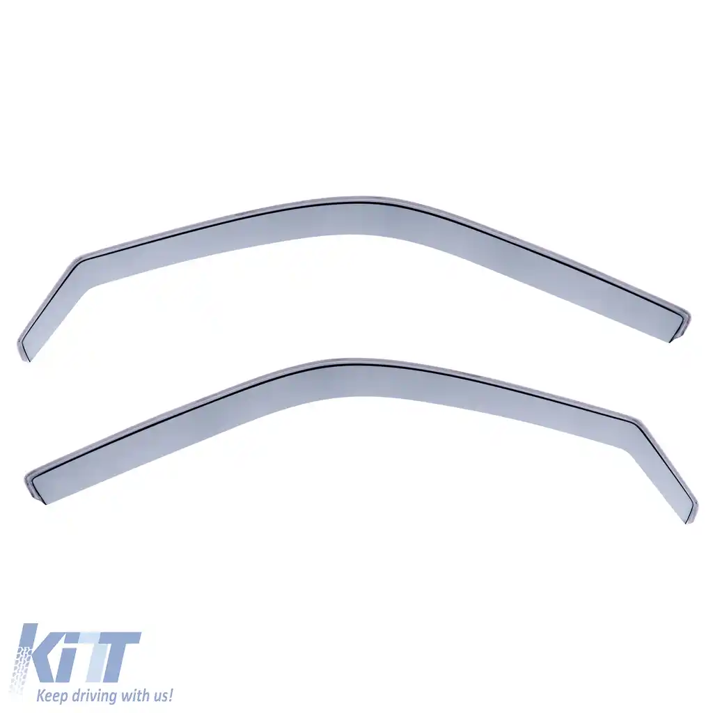 Deflector de vânt, protecție împotriva ploii, protecție împotriva vântului, transparent, potrivit pentru VW T5 Bus Transporter 03-15-image-6208817