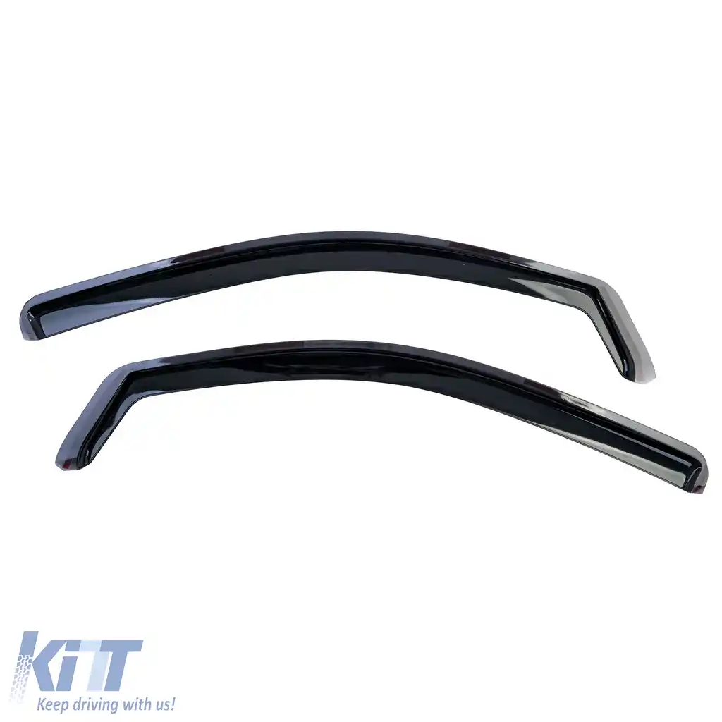 Deflector de vânt, protecție împotriva ploii, negru, potrivit pentru Ford Tourneo Transit Custom din 2023-image-6208911