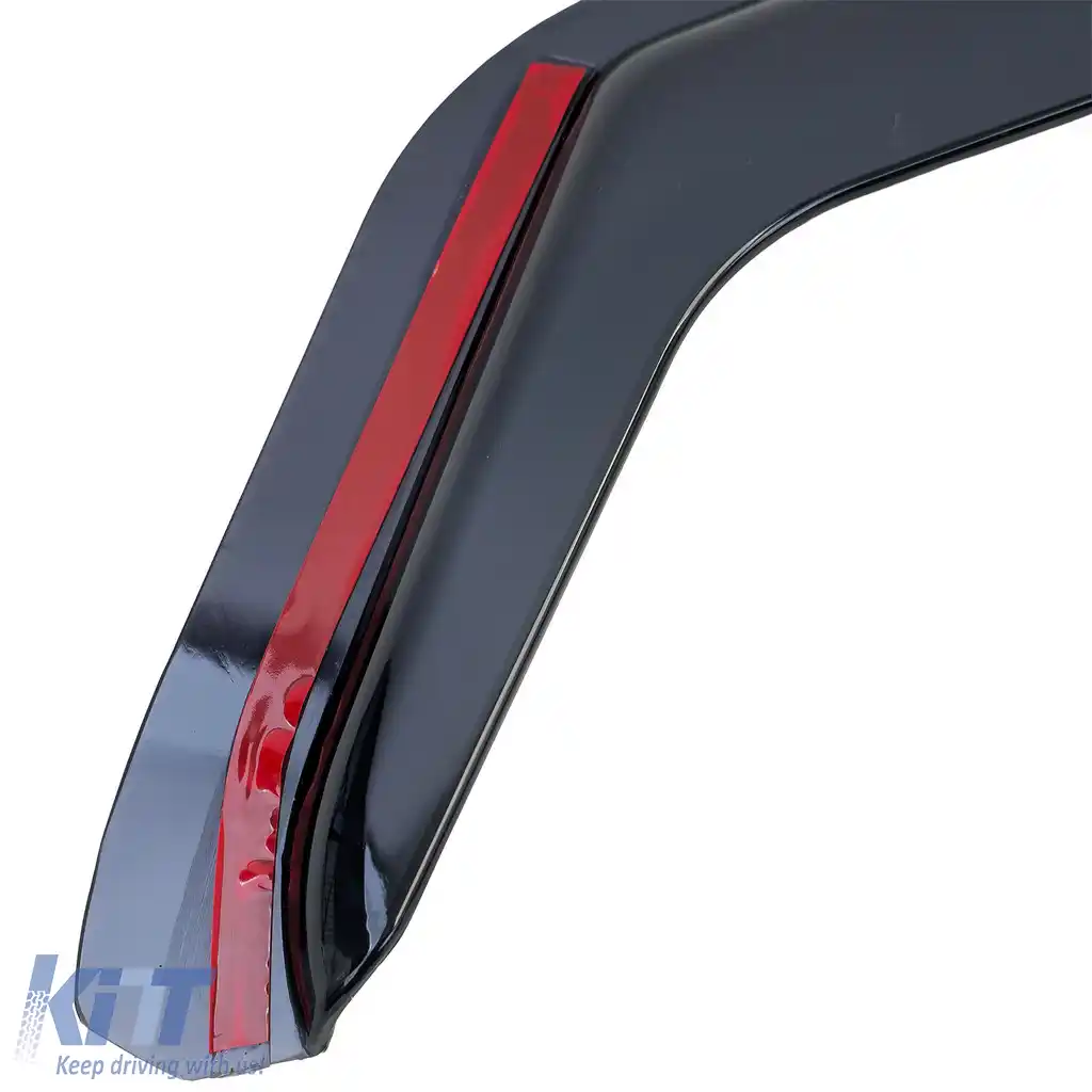 Deflector de vânt, protecție împotriva ploii, negru, potrivit pentru Ford Tourneo Transit Custom din 2023-image-6208912