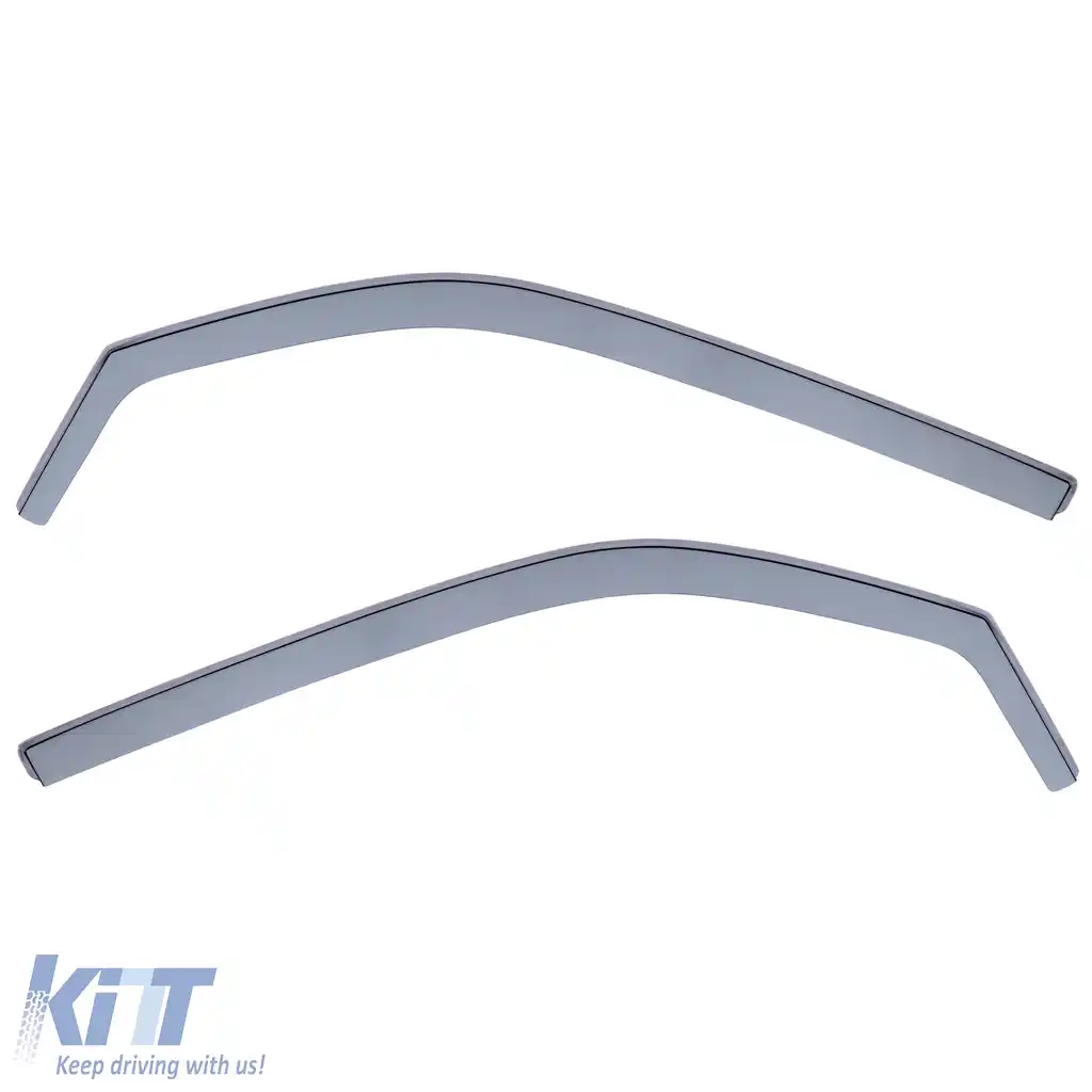 Deflector de vânt, protecție împotriva ploii, protecție împotriva vântului, negru fum pentru VW Lupo 6E 98-05-image-6210128