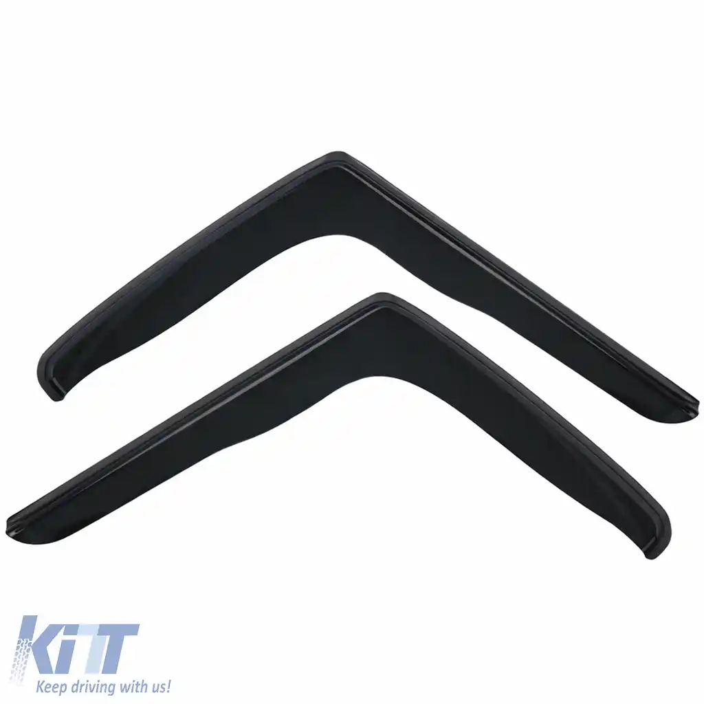 Deflector de vânt, protecție împotriva ploii, 2 piese, negru, potrivit pentru Mercedes Sprinter 906 06-18-image-6259057