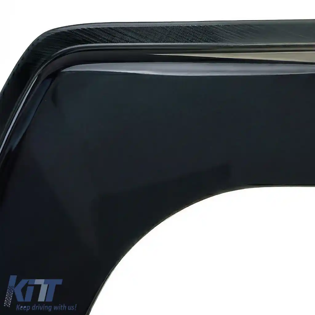 Deflector de vânt, protecție împotriva ploii, 2 piese, negru, potrivit pentru Mercedes Sprinter 906 06-18-image-6259060