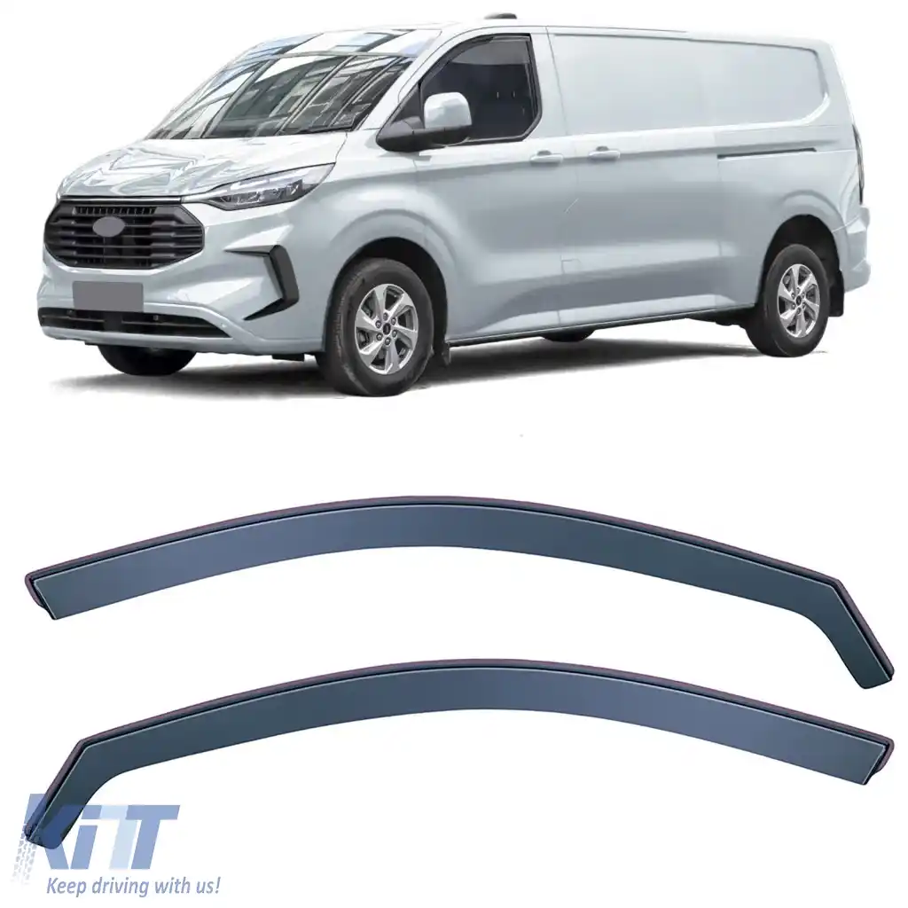 Deflector de vânt protecție împotriva vântului protecție împotriva ploii fum pentru Ford Tourneo Transit Custom din 23