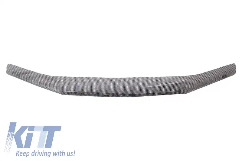 Deflector Protectie Capota Ornament compatibil cu NISSAN Terrano III (2014-up) Dacia Duster (2009-up) Carbon Look