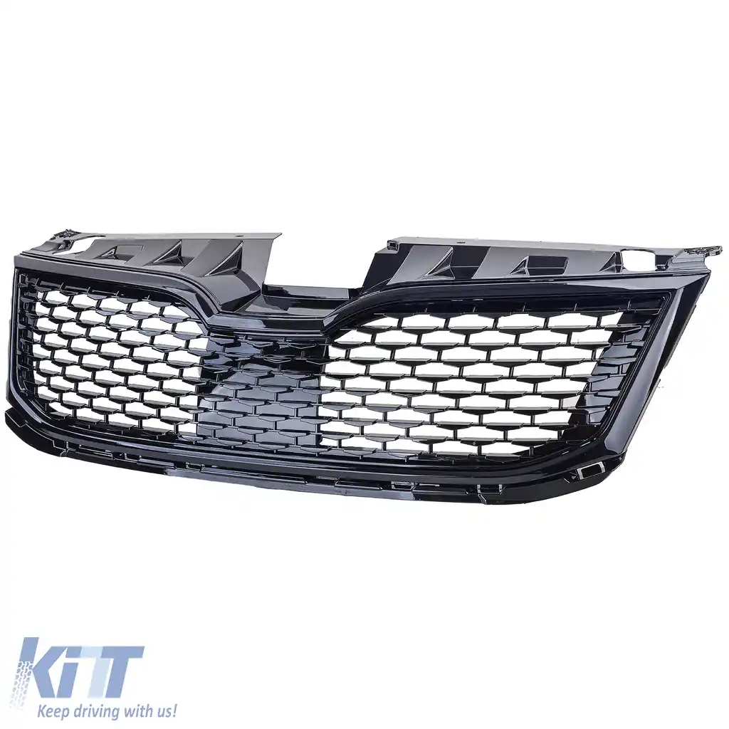 Design grilaj sport cu fagure, potrivit pentru Skoda Octavia 5E Facelift 17-20-image-6210785
