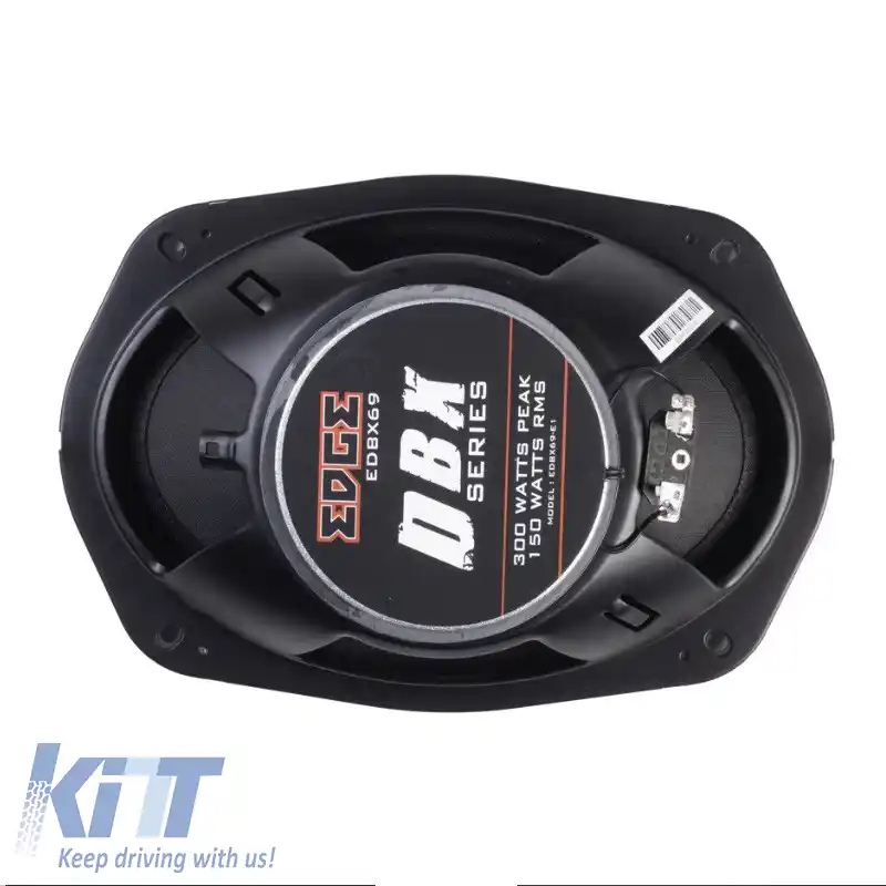 Difuzoare auto Edge EDBX69-E1 6X9''/15 x 22.2cm 300w vârf 150w RMS 3 căi, pereche de 2 bucăți-image-6313913