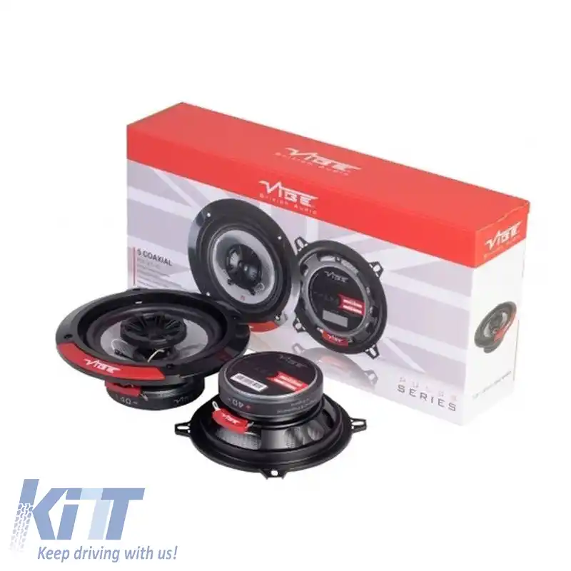 Difuzoare auto Vibe Pulse 5-V3 5.25''/13cm 150w vârf 50w 2 căi, pereche de 2 bucăți