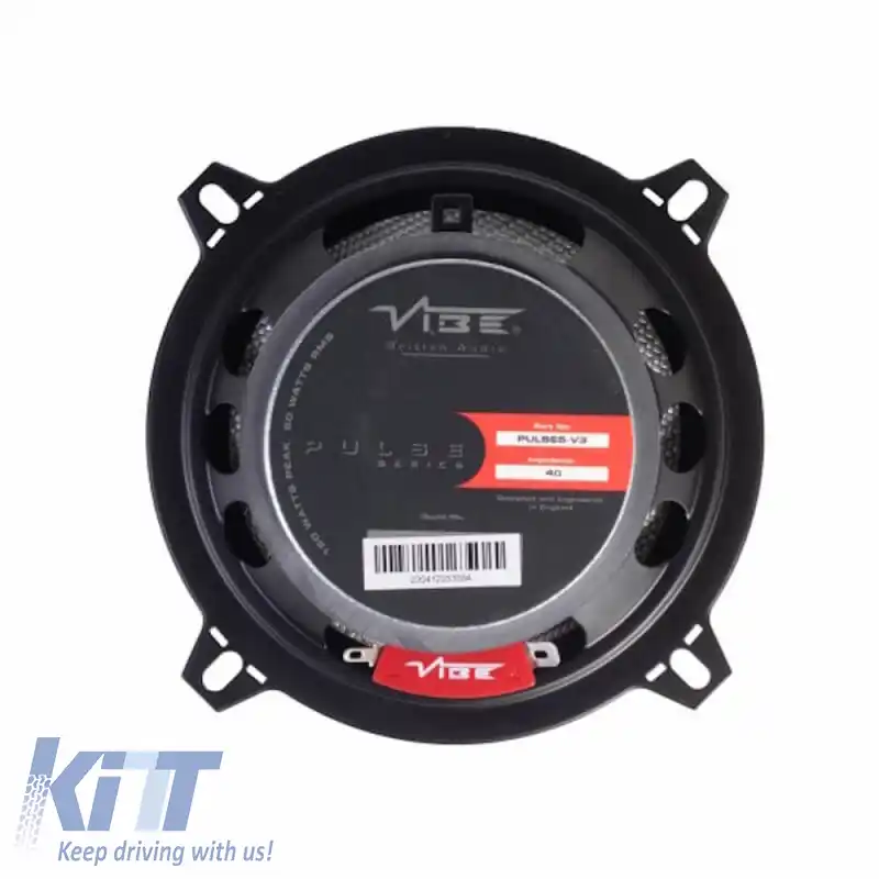 Difuzoare auto Vibe Pulse 5-V3 5.25''/13cm 150w vârf 50w 2 căi, pereche de 2 bucăți-image-6301302