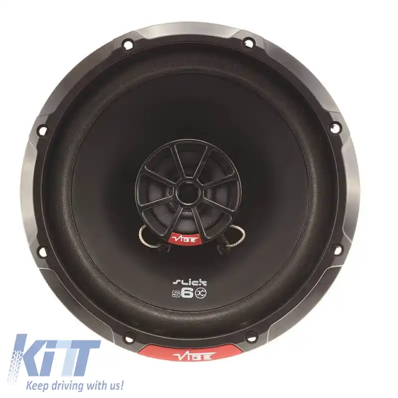 Difuzoare auto Vibe Slick 6-V7 6.5''/16.5cm 240w vârf 80w RMS 2 căi, pereche de 2 bucăți