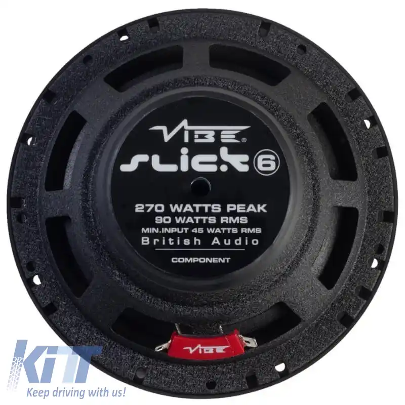 Difuzoare auto Vibe Slick 6C-V7 Component 6.5''/16.5cm 270w vârf 90w RMS set 2 căi 4 buc.-image-6323379