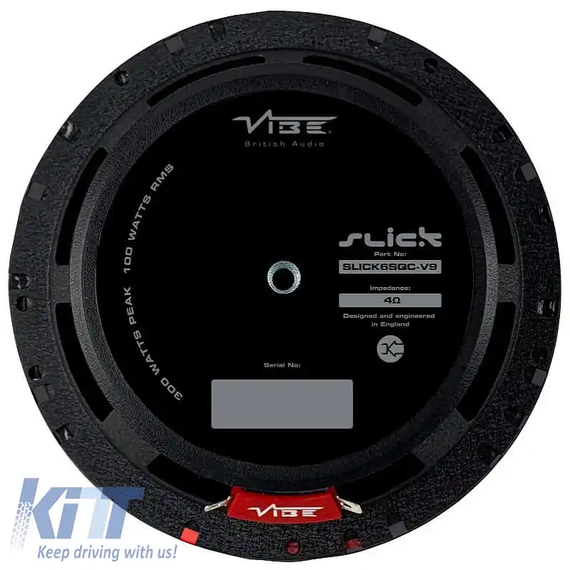 Difuzoare auto Vibe Slick 6SQC-V9 Component 6.5''/16.5cm 300w vârf 100w RMS set 2 căi 6 piese-image-6301244