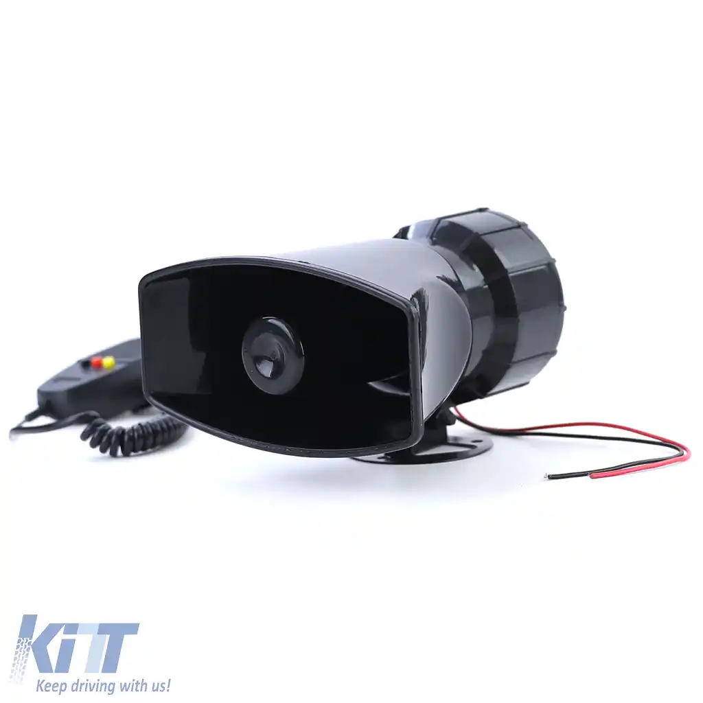 Difuzoare pentru bărci cu sirenă de poliție americană încorporată și funcție de intercomunicare-image-6191050