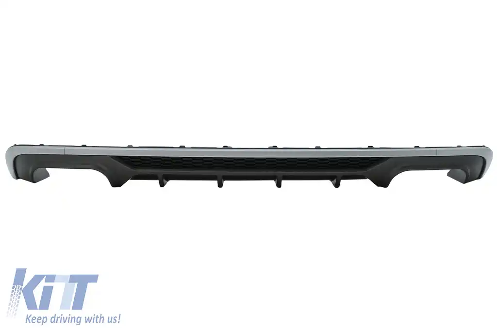Difuzor Bara Spate compatibil cu Audi A3 8V Facelift Hatchback Sportback (2016-2018) S3 Design pentru Bara Standard