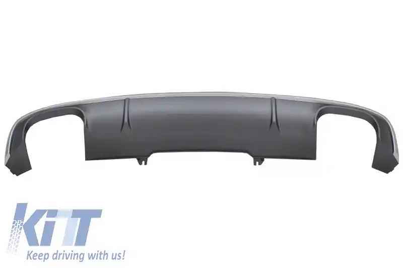 Difuzor Bara Spate compatibil cu Audi A4 B9 8W (2016-2018) Sedan/Avant S4 Design for S Line