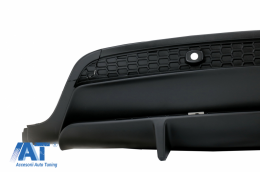 Difuzor Bara Spate compatibil cu BMW X6 E71 (2006-2014) M-Design Negru Mat-image-6072175