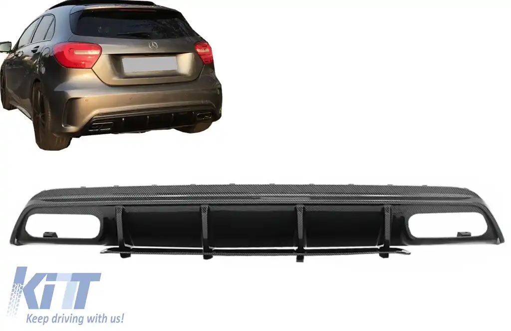 image-65-Difuzor Bara Spate compatibil cu Mercedes A-Class W176 (2013-2018) A45 Facelift Design