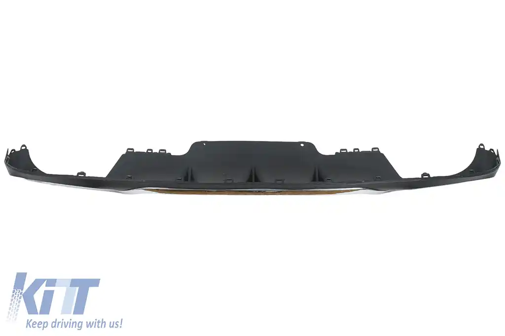 Difuzor Bara Spate compatibil cu Mercedes E-Class W213 S213 Standard (2016-2019) E63 Design Crom-image-6111995