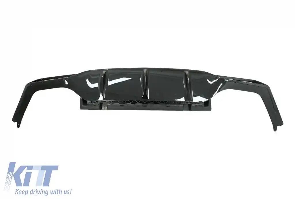 Difuzor Bara Spate compatibil cu Mercedes E-Class W213 (2016-2019) E63 Design Negru Lucios-image-6328482