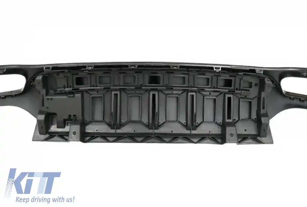 Difuzor Bara Spate compatibil cu Mercedes E-Class W213 (2016-2019) E63 Design Negru Lucios-image-6328485