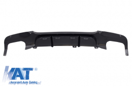 Difuzor Bara Spate Cu Dubla Evacuare compatibil cu BMW E90 3 Series M Performance Design (2004-2012)-image-6010583