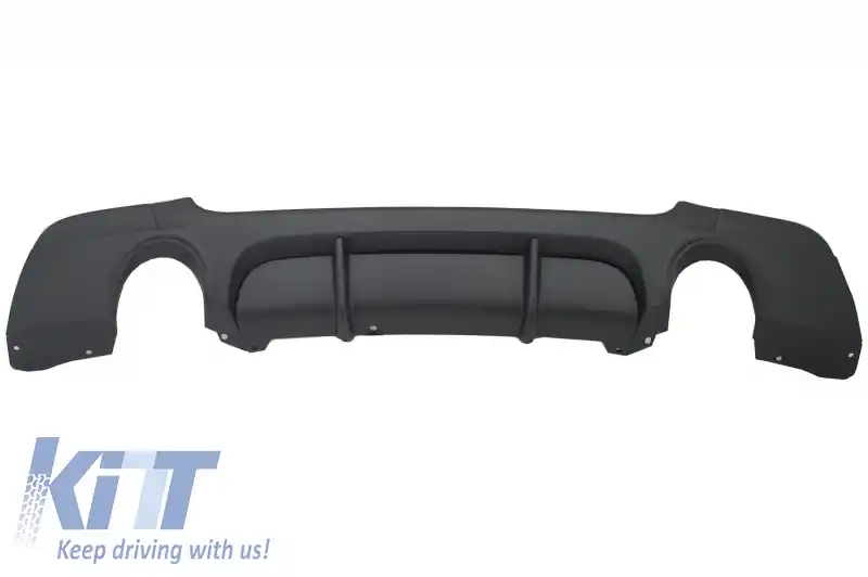 Difuzor Bara Spate Cu Evacuare Dubla compatibil cu BMW 3 Series E92 E93 (2006-2013) M Design