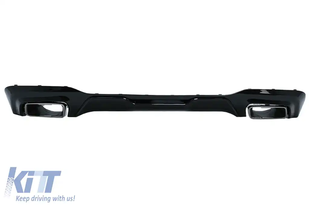 Difuzor Bara Spate cu Evacuare Dubla Crom compatibil cu BMW 2 Series F44 Gran Coupé (2020-up) M235I Design-image-6094579