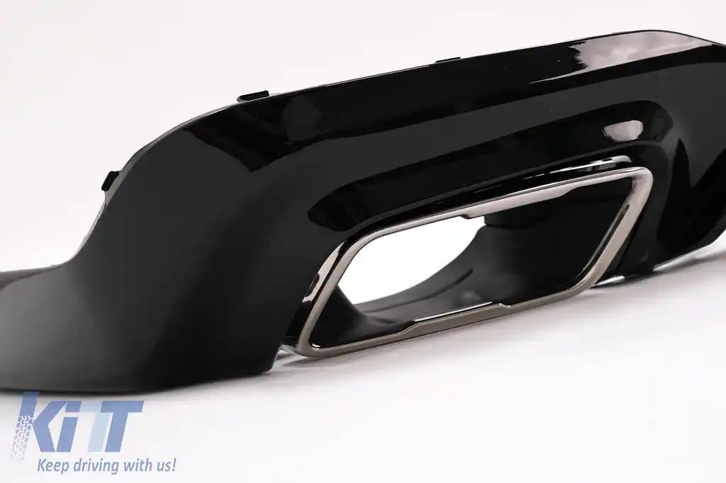 Difuzor Bara Spate cu Evacuare Dubla Crom compatibil cu BMW 2 Series F44 Gran Coupé (2020-up) M235I Design-image-6094583