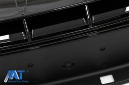 Difuzor Bara Spate cu Evacuari Negre compatibil cu Mercedes GLC Coupe Facelift C253 (2020-up) GLC3 Design Night Package-image-6084514