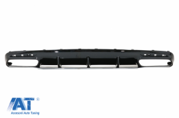 Difuzor Bara Spate cu Grila Centrala Fata compatibil cu Mercedes S-Class C217 Coupe (2014-2017) S63 GT-R Design-image-6069670