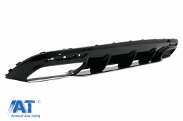 Difuzor Bara Spate cu Grila Centrala Fata compatibil cu Mercedes S-Class C217 Coupe (2014-2017) S63 GT-R Design-image-6069672