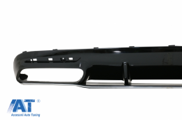 Difuzor Bara Spate cu Grila Centrala Fata compatibil cu Mercedes S-Class C217 Coupe (2014-2017) S63 GT-R Design-image-6069674