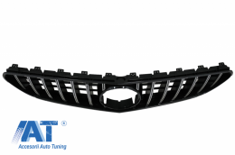 Difuzor Bara Spate cu Grila Centrala Fata compatibil cu Mercedes S-Class C217 Coupe (2014-2017) S63 GT-R Design-image-6069687