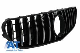 Difuzor Bara Spate cu Grila Centrala Fata compatibil cu Mercedes S-Class C217 Coupe (2014-2017) S63 GT-R Design-image-6069688