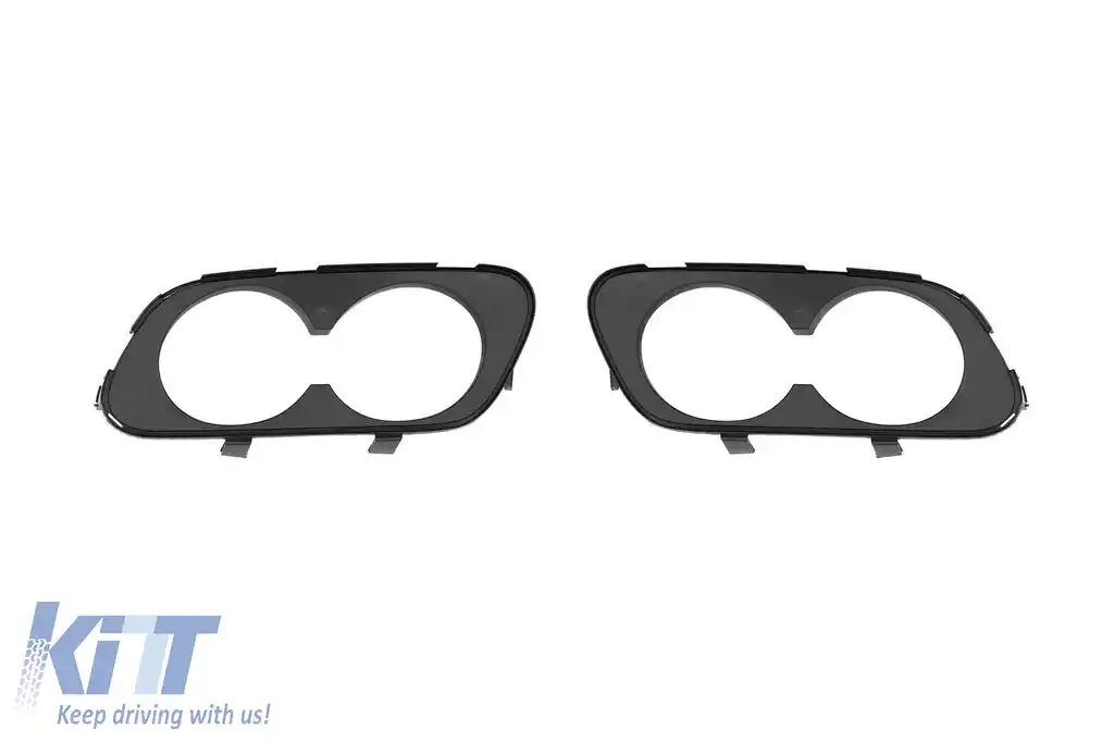 Difuzor Bara Spate cu Ornamente Evacuare Crom compatibil cu Mercedes GLE W167 SUV (2019-Up) GLE53 Design-image-6328306