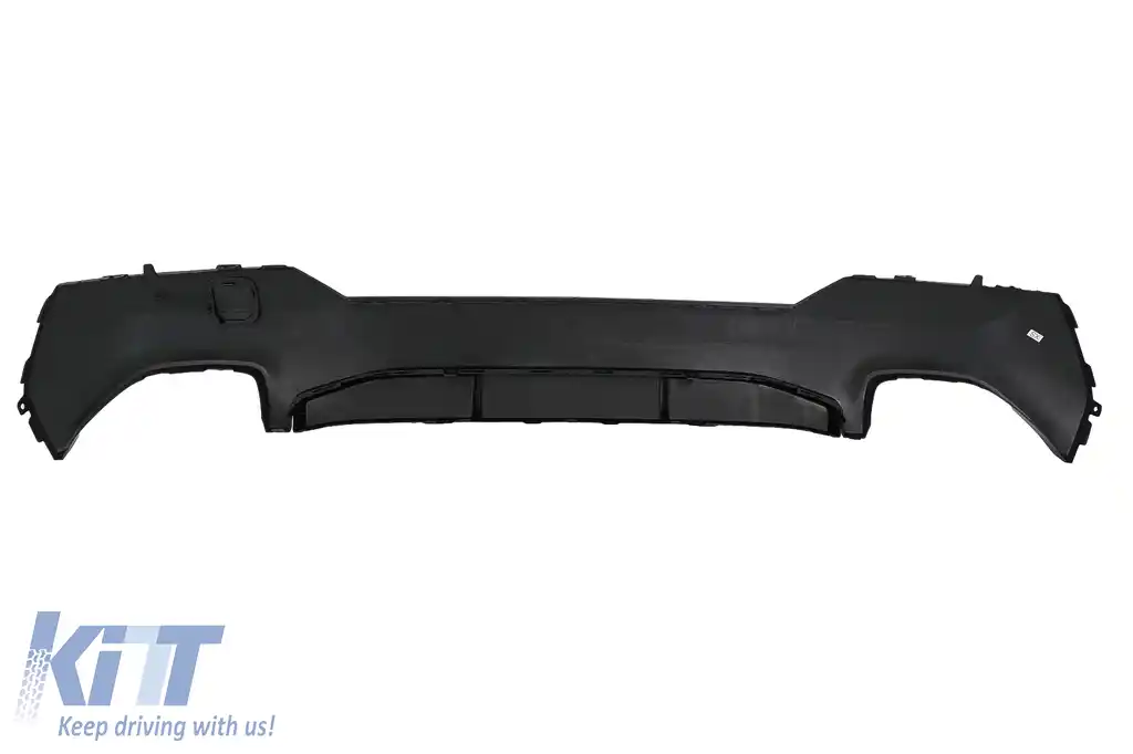 Difuzor Bara Spate cu Ornamente Evacuare Negre compatibil cu BMW 4 Series G22 G23 M Sport (2020-up) M440i Design-image-6106271