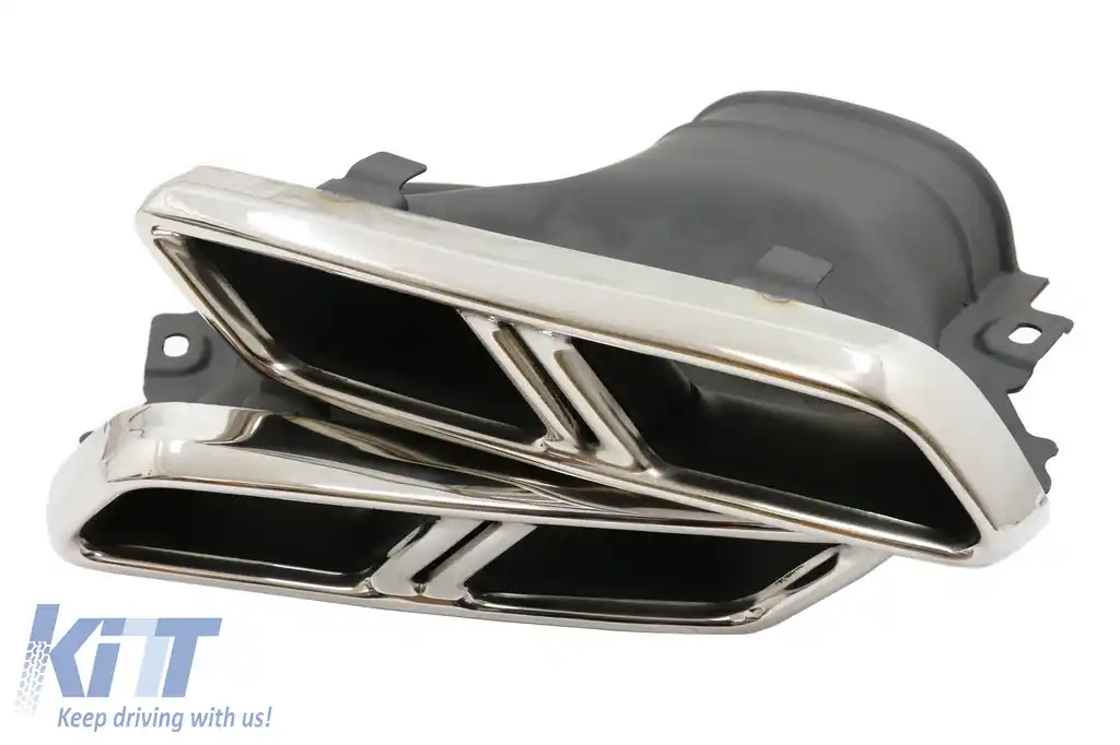 Difuzor Bara Spate cu Ornamente evacuare compatibil cu Mercedes E-Class W213 (2016-2019) E63S Design-image-6063660
