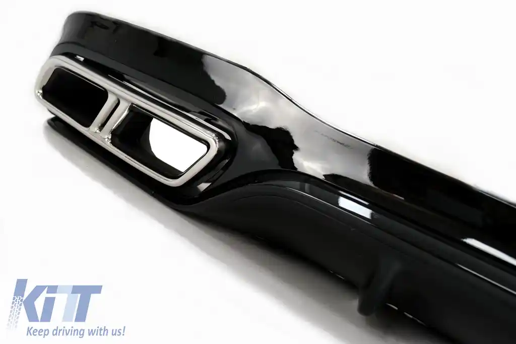 Difuzor Bara Spate cu Ornamente evacuare compatibil cu Mercedes E-Class W213 (2016-2019) E63S Design-image-6063688
