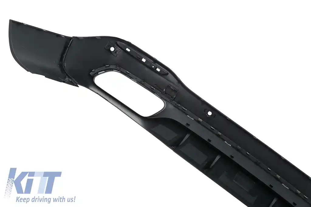 Difuzor Bara Spate cu Ornamente Evacuare compatibil cu Mercedes GLS Class X167 (2019-up) GLS63 Design-image-6112906