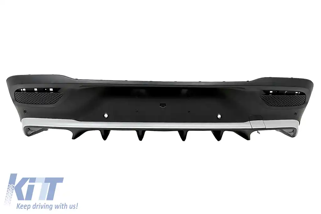 Difuzor Bara Spate cu Ornamente Evacuare compatibil cu Mercedes GLE W167 SUV (2019-Up) GLE 63 Design-image-6279224