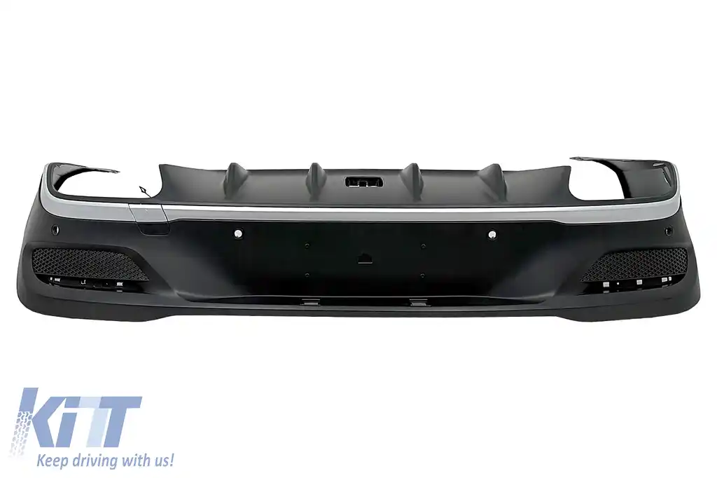 Difuzor Bara Spate cu Ornamente Evacuare compatibil cu Mercedes GLE W167 SUV (2019-Up) GLE 63 Design-image-6279225