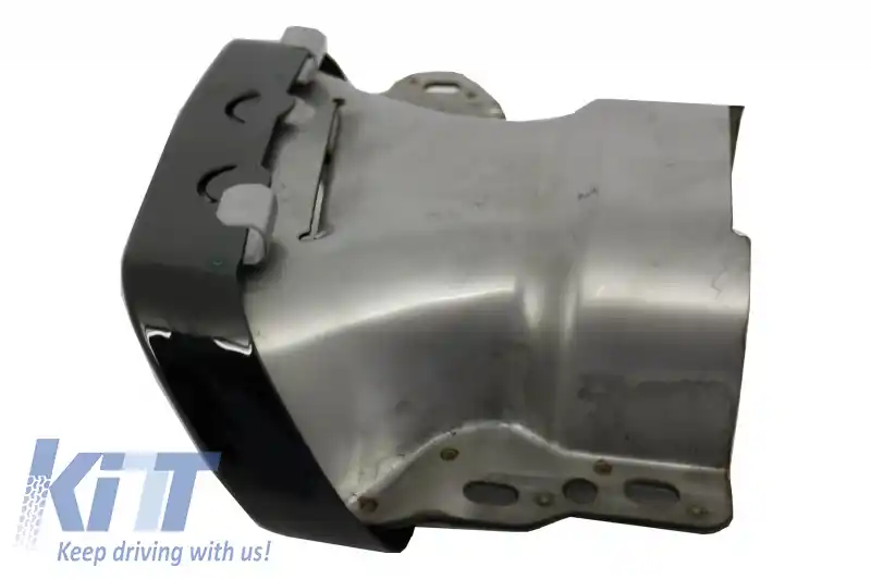 Difuzor Bara Spate cu Ornamente pentru sistemul de evacuare compatibil cu Mercedes W176 A-Class (2013-2018) A45 Facelift Design Look-image-6047432